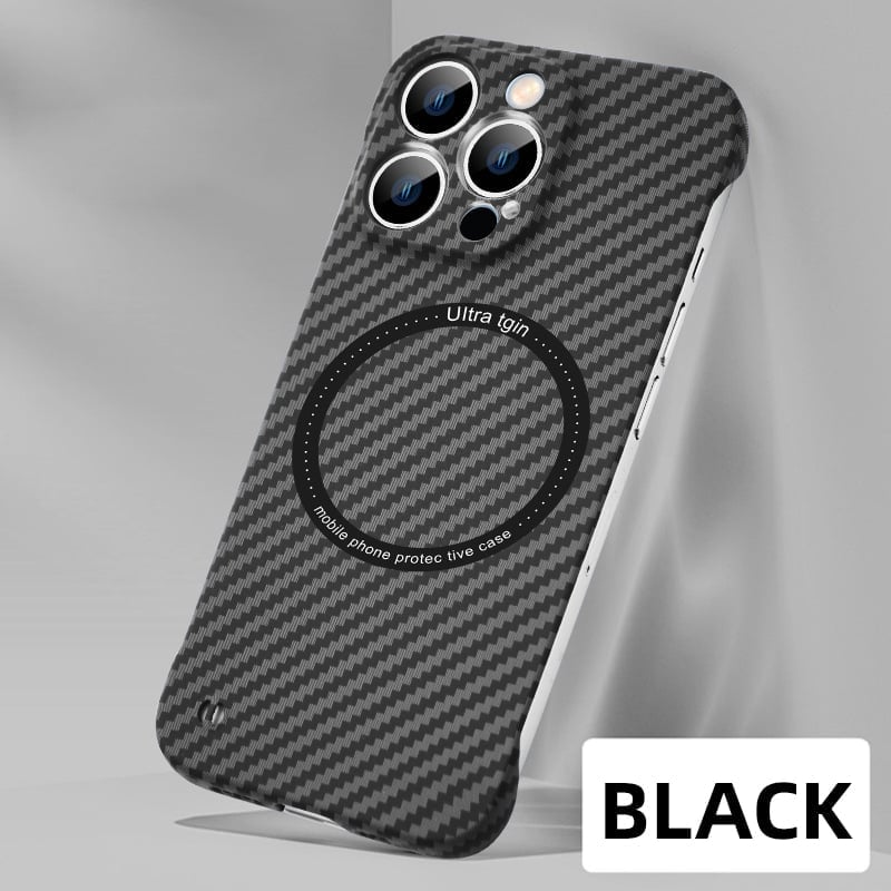 Carbon Fiber Magnetic Case For iPhone