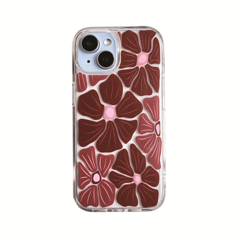 Flower Anti-fall Phone Case For iPhone