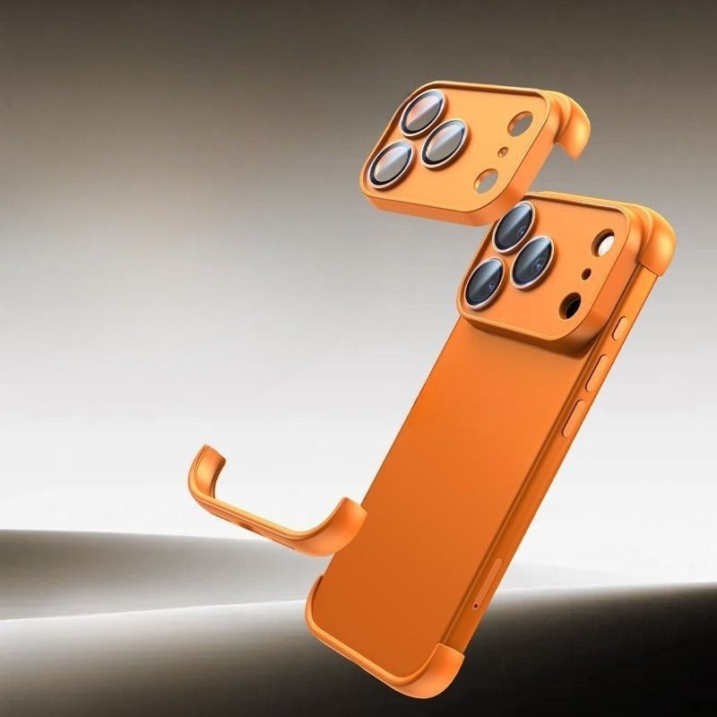 Frameless Silicone Phone Case For iPhone