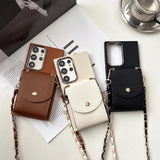 Crossbody Wallet Card Slot Phone Case For Samsung