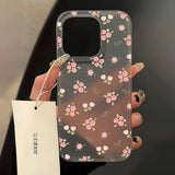 Flower Soft Phone Case For iPhone