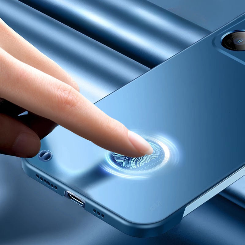 Ultra-thin Borderless Hard Drop-proof Mobile Phone Case For iPhone