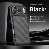 Vertical Striped Protective Phone Case For iPhone