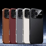 Large Window Ultra-Thin Magnetic Phone Case For iPhone
