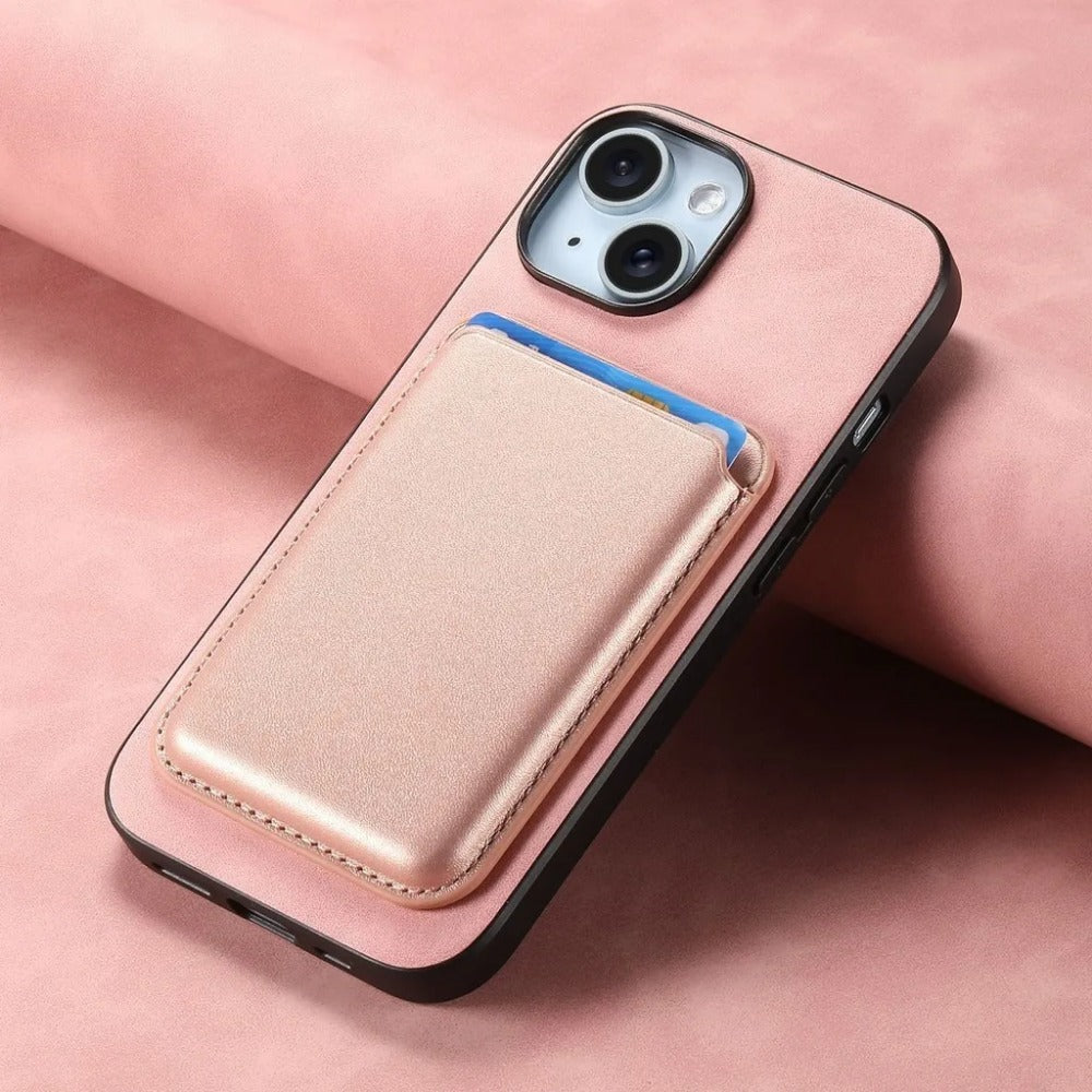 Magnetic Attraction Wallet Phone Case For iPhone