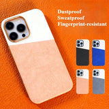 Leather Full-coverage Dirt-resistant Phone Case For iPhone