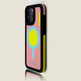 Contrast Color Magnetic Phone Case For iPhone