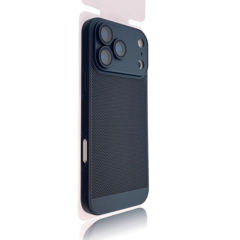Grid Lens Film Phone Case For iPhone