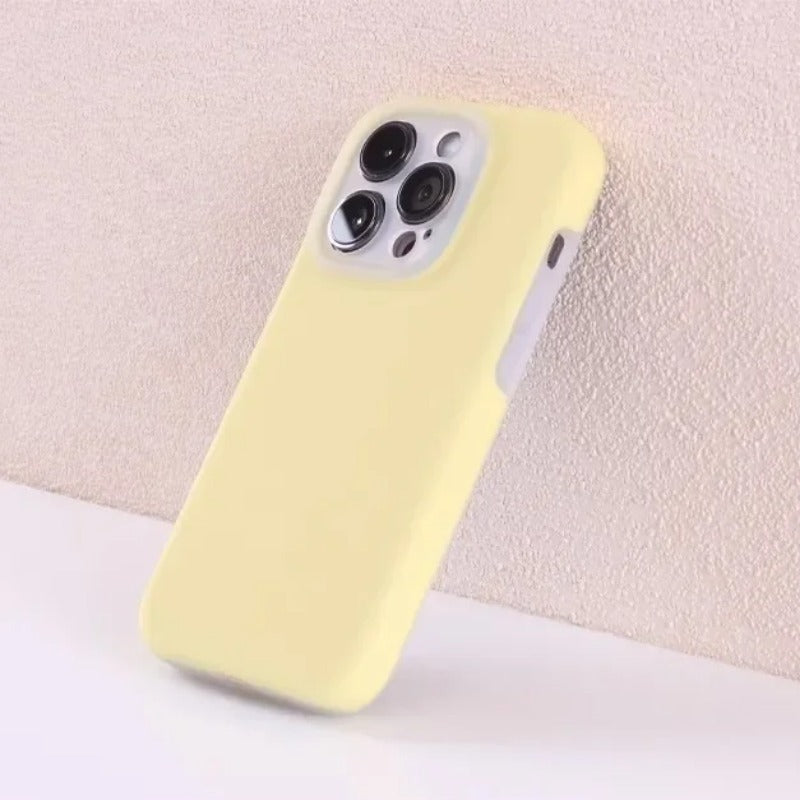 Soft Jelly Liquid Silicone Phone Case For iPhone