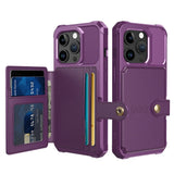 Magnetic Cards Solt Wallet Leather Case for iPhone