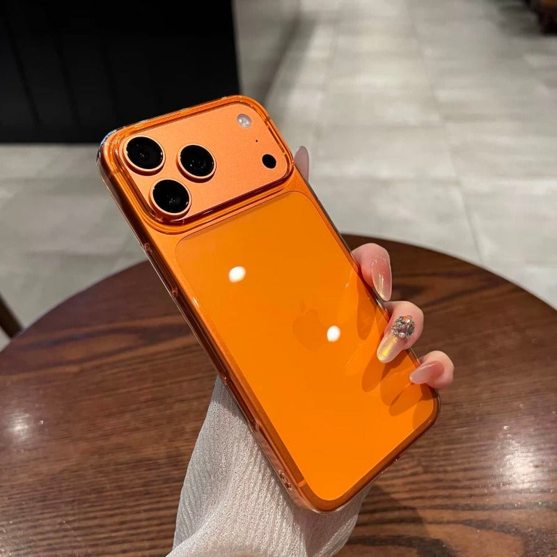 Ultra-thin PC Transparent Hard Phone Case For iPhone