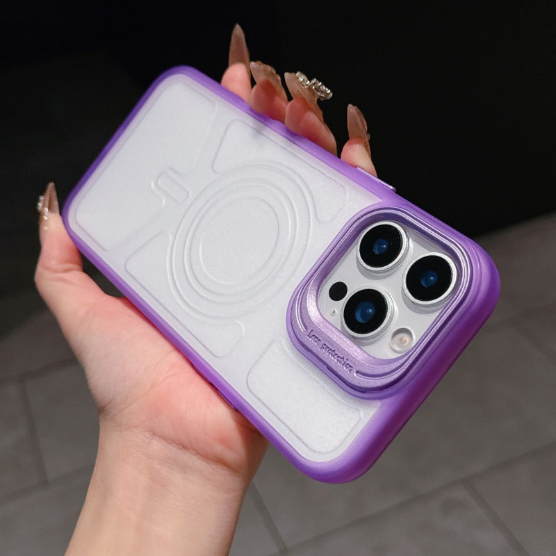 Solid Color Soft Transparent Phone Case For iPhone