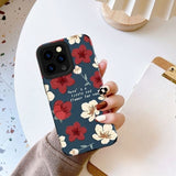 Flower Bud Soft Phone Case For iPhone
