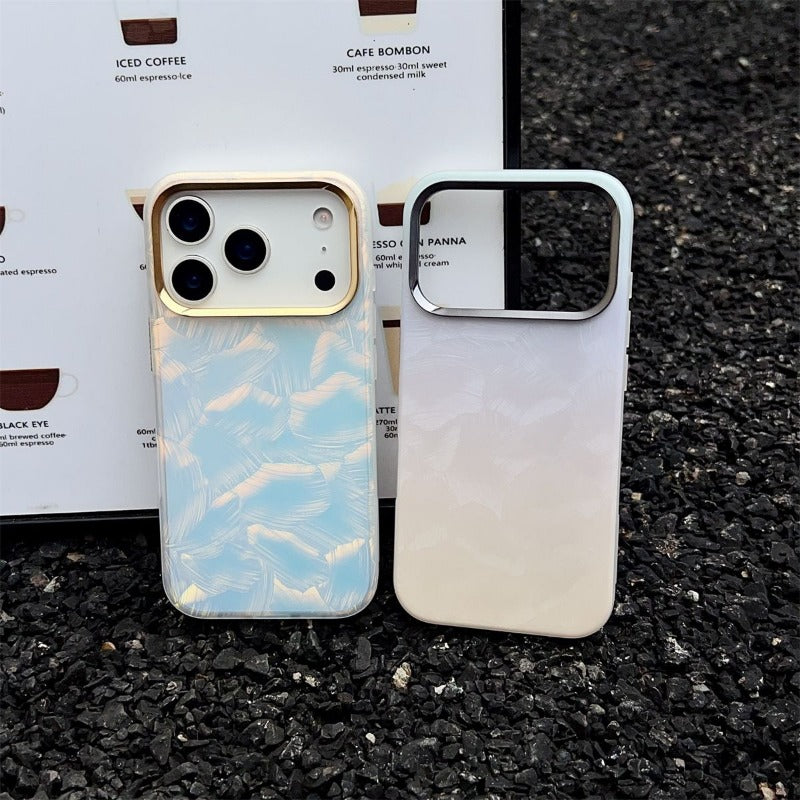 Cloud-like Sheer Phone Case For iPhone