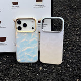 Cloud-like Sheer Phone Case For iPhone