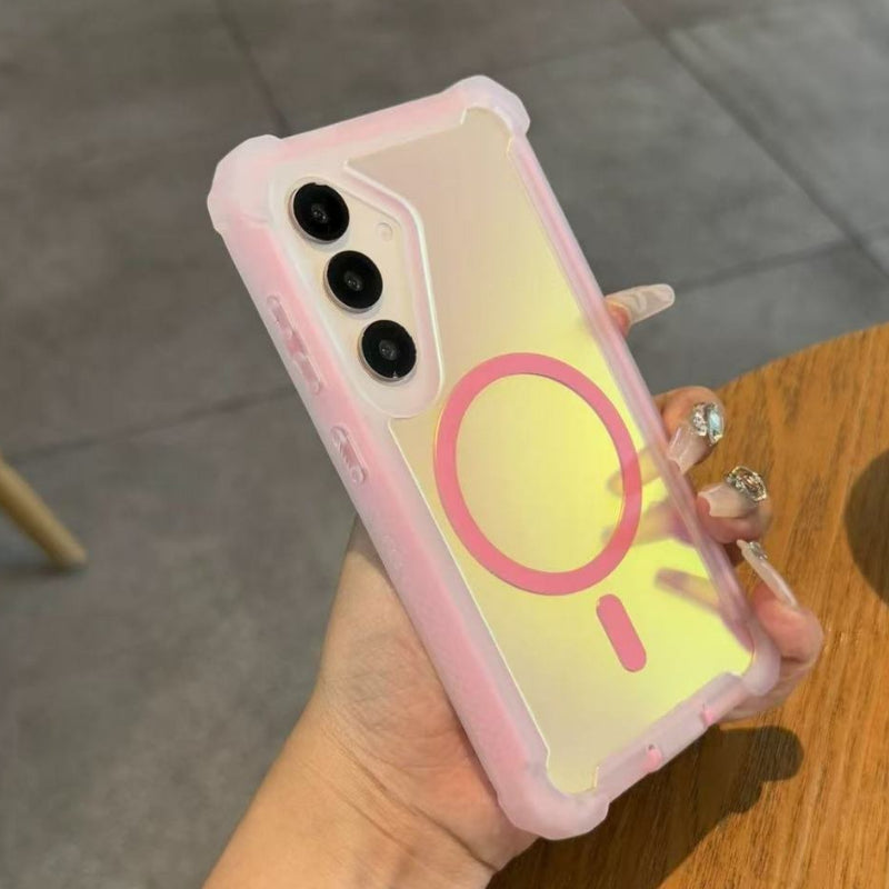 Airbag Laser 2-in-1 Magnetic Phone Case For Samsung