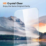 3PCS HD Tempered Glass+1PC Phone Case Set Meal For iPhone