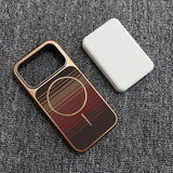 Electroplated 2-in-1 Magnetic Phone Case For iPhone
