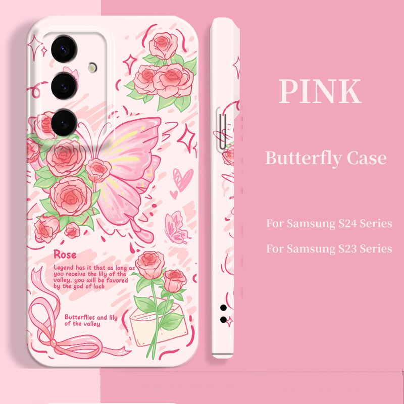 Butterfly Shockproof Phone Case For Samsung