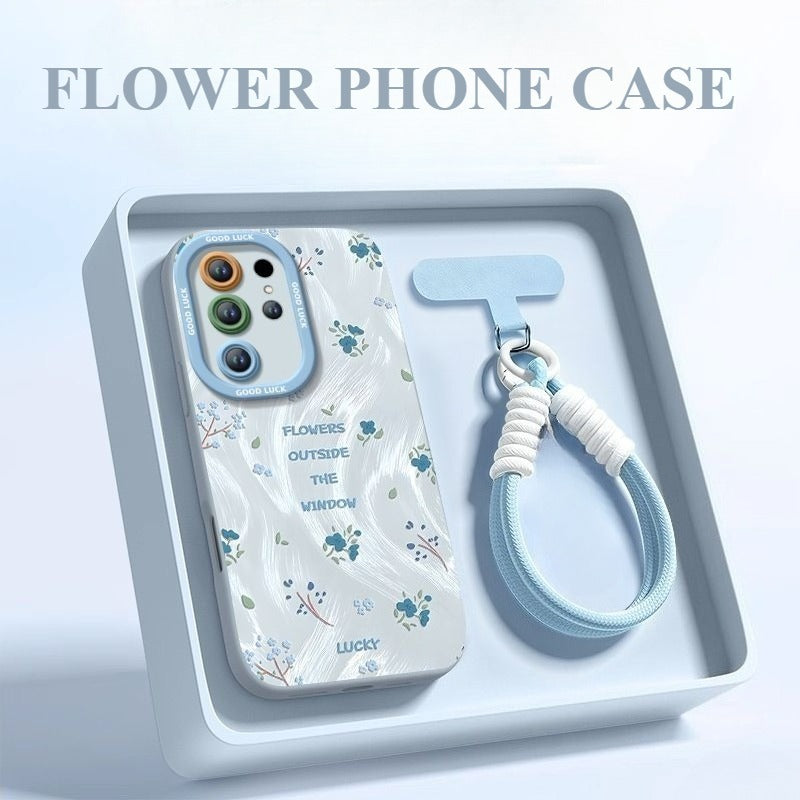 Floral Soft Phone Case For Samsung