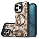 Lens Bracket Magnetic Phone Case For iPhone