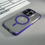 Magnetic Shockproof Clear Phone Case For iPhone