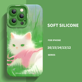 Stars and Clouds Silicone Anti-fall Soft Phone Case For iPhone