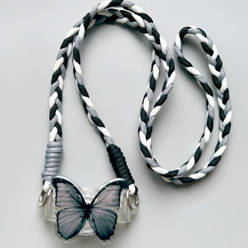 Bowknot Crossbody Lanyard Back Clip Suitable for Mobile Phone Cases