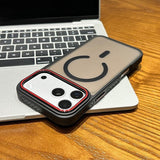 Frosted Magnetic Phone Case For iPhone