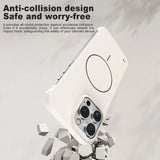 Ultra Thin PC Matte Frameless Magnetic Case For  iPhone