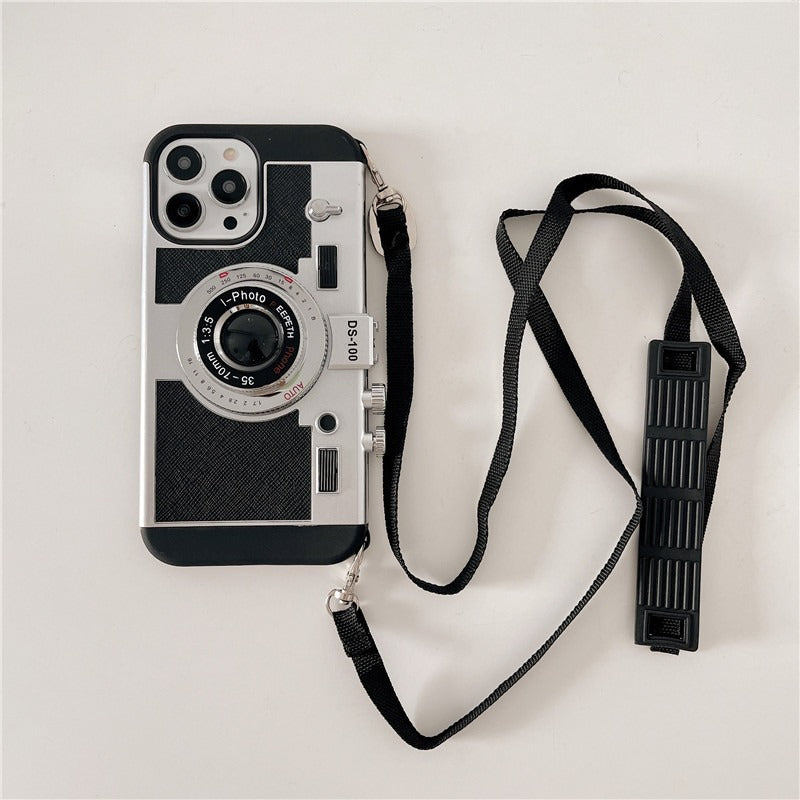 Creative 3D Camera Phone Case For iPhone