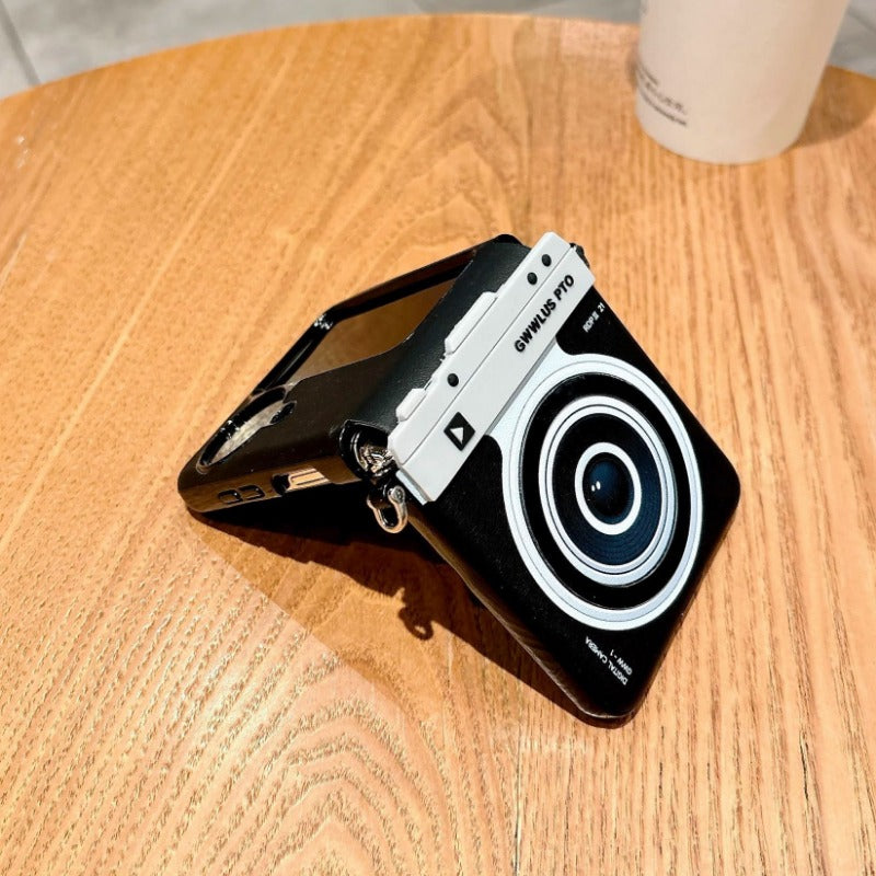 Creative Camera Phone Case For Samsung Z FLIP