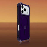 Matte Transparent PC Magnetic Phone Case For iPhone