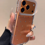 Diamond Transparent Phone Case For iPhone