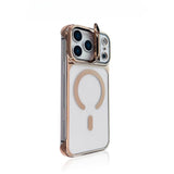 Electroplated Frameless Magnetic Phone Case For iPhone