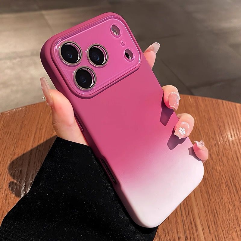 Gradient Silicone Phone Case For iPhone