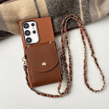 Crossbody Wallet Card Slot Phone Case For Samsung