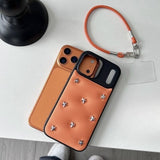 Rivet Star Bread Phone Case Phone Case For iPhone