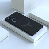 Soft Silicone Magnentic Phone Case For Samsung