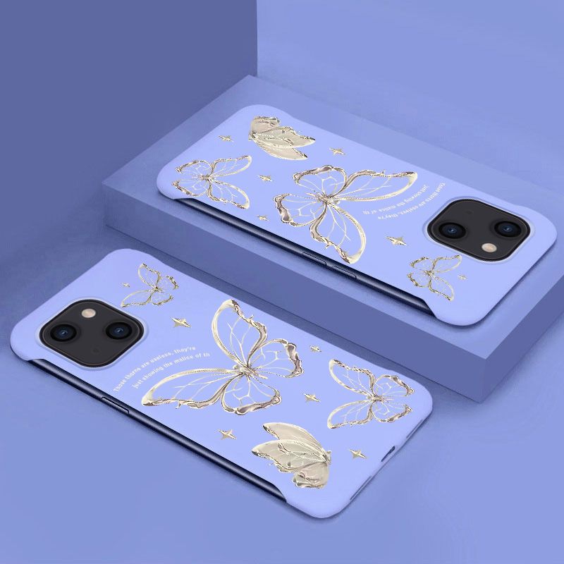 Butterfly Ultra-thin Borderless Phone Case For iPhone