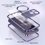 Aromatherapy Holder Magnetic Metal Case for IPhone