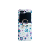 Simple Floral Phone Case For Samsung Z FLIP 7 6 5 4 3