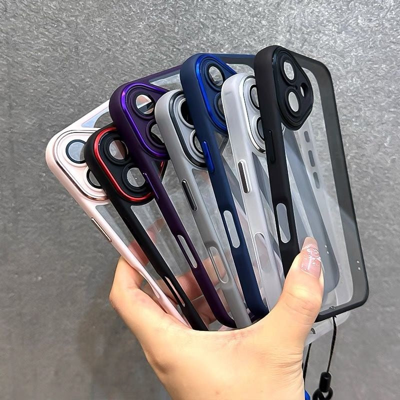 All-inclusive Transparent Anti-fall Mobile Phone Case For iPhone