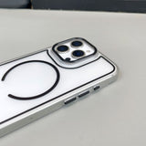 Simple Magnetic Phone Case For iPhone