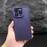 Frosted Magnetic Phone Case For iPhone