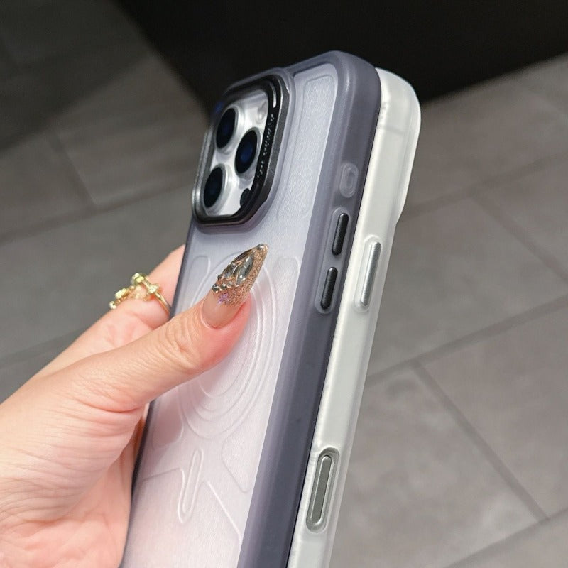 Solid Color Soft Transparent Phone Case For iPhone