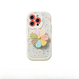 Polka Dot Heart Phone Case For iPhone