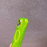 Frosted Magnetic Phone Case with Hand Strap For iPhone