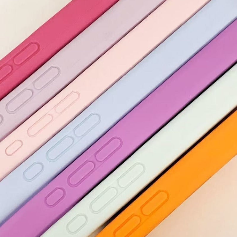 Leopard Print Liquid Silicone Phone Case For iPhone