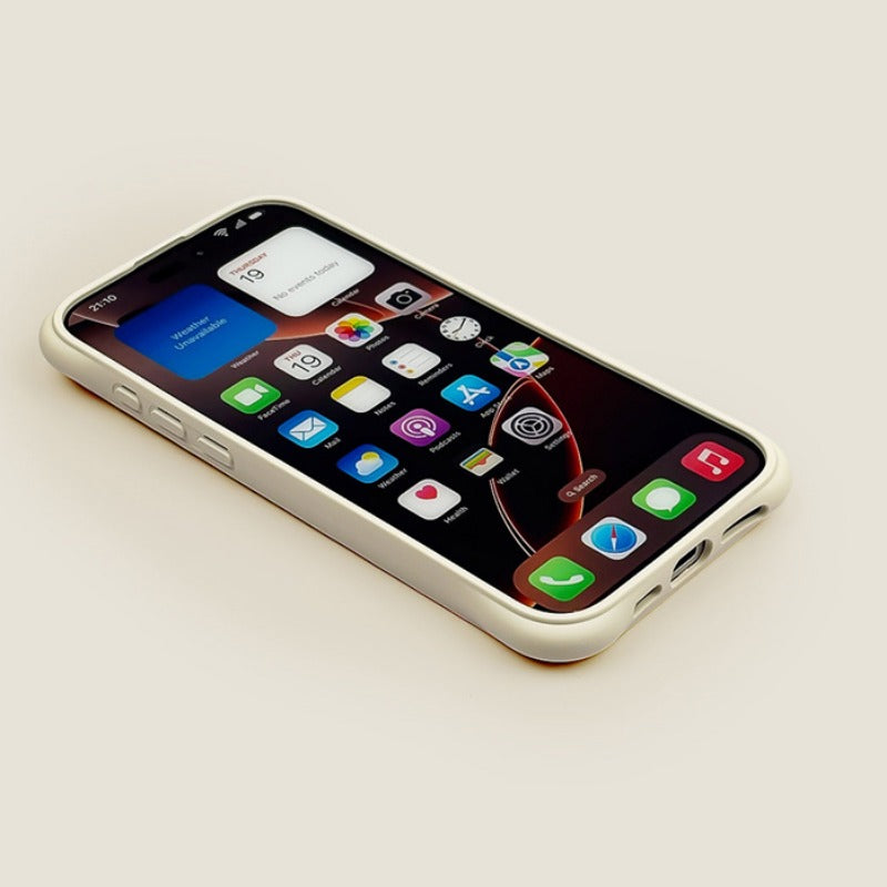 3D Love Button Anti-fall Phone Case For iPhone